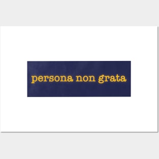 Persona Non Grata Posters and Art